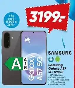 Bilka Samsung Galaxy A57 5G 128GB tilbud
