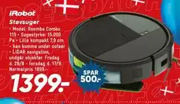 Bilka iRobot Støvsuger tilbud