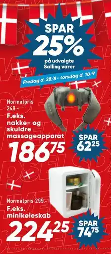 Bilka SPAR 25% på udvalgte Salling varer tilbud