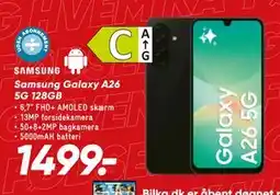 Bilka Samsung Galaxy A26 5G 128GB tilbud