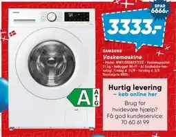 Bilka Vaskemaskine tilbud
