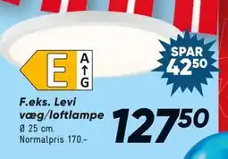 Bilka Levi væg/loftlampe tilbud
