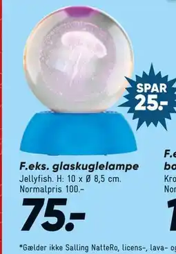 Bilka glaskuglelampe tilbud