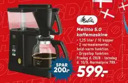 Bilka Melitta 5.0 kaffemaskine tilbud