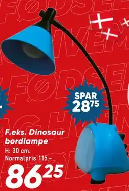 Bilka Dinosaur bordlampe tilbud