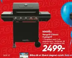 Bilka Nexgrill Classic 5 gasgrill tilbud