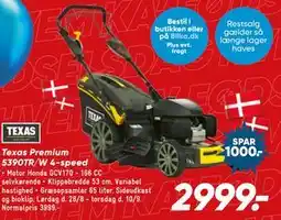 Bilka Texas Premium 5390TR/W 4-speed tilbud