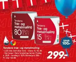 Bilka Tendens træ- og metalmaling tilbud