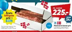 Bilka Mørbrad af dansk gris tilbud
