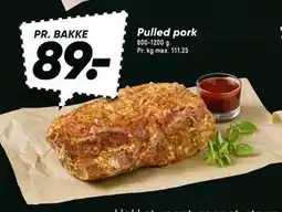 Bilka Pulled pork tilbud