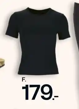 Bilka T-shirt med indbygget bh tilbud