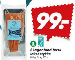 Bilka Skagenfood fersk laksestykke tilbud