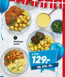 Bilka Middagsretter tilbud