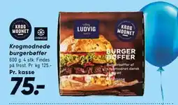 Bilka Krogmodnede burgerbøffer tilbud