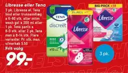 Bilka Libresse eller Tena tilbud