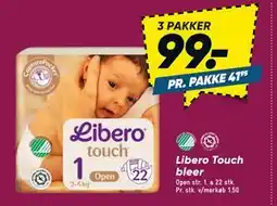 Bilka Libero Touch bleer tilbud
