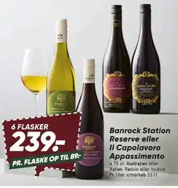 Bilka Banrock Station Reserve eller Il Capolavoro Appassimento tilbud