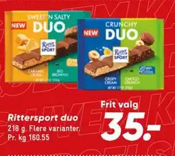 Bilka Rittersport duo tilbud
