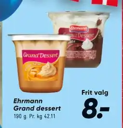 Bilka Ehrmann Grand dessert tilbud
