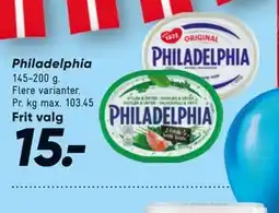 Bilka Philadelphia tilbud