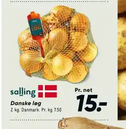 Bilka Danske løg tilbud