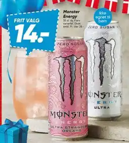 Bilka Monster Energy tilbud