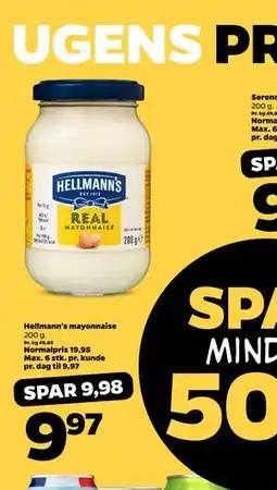 Netto Hellmann's mayonnaise tilbud