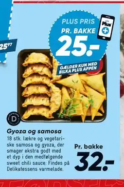 Bilka Gyoza og samosa tilbud