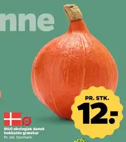 Netto ØGO økologisk dansk hokkaido græskar tilbud