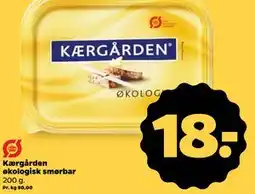 Netto Kærgården økologisk smørbar tilbud