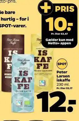 Netto Peter Larsen iskaffe tilbud
