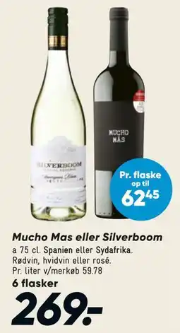 Bilka Mucho Mas eller Silverboom tilbud