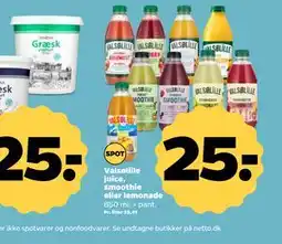 Netto Valsølille juice, smoothie eller lemonade tilbud