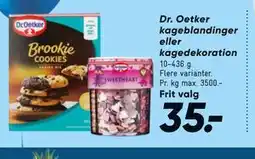 Bilka Dr. Oetker kageblandinger eller kagedekoration tilbud