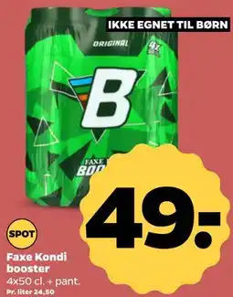 Netto Faxe Kondi booster tilbud