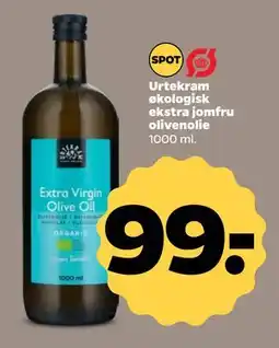 Netto Urtekram økologisk ekstra jomfru olivenolie tilbud