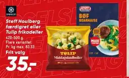 Bilka Steff Houlberg færdigret eller Tulip frikadeller tilbud