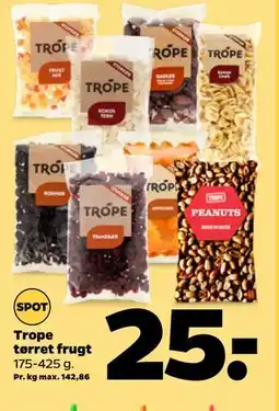 Netto Trope tørret frugt tilbud