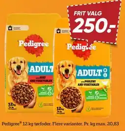 Bilka Pedigree 12 kg tørfoder tilbud