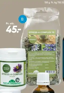 Bilka Natur drogeriet Stress-a te tilbud