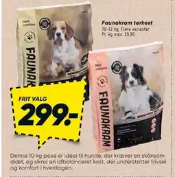 Bilka Faunakram tørkost tilbud