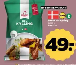 Netto Dansk hel kylling tilbud