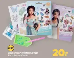 Netto Diamond art klistermærker tilbud