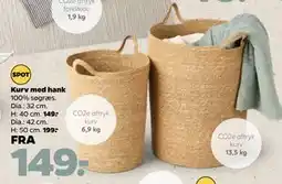 Netto Kurv med hank tilbud