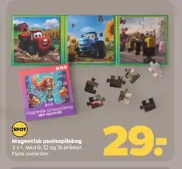 Netto Magnetisk puslespilsbog tilbud