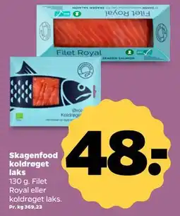 Netto Skagenfood koldrøget laks tilbud