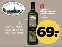 Netto Løgismose økologisk ekstra jomfru olivenolie tilbud