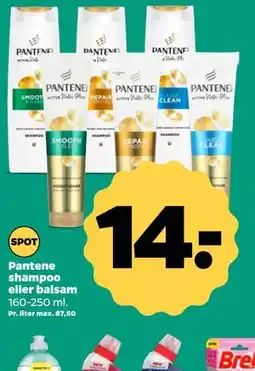Netto Pantene shampoo eller balsam tilbud