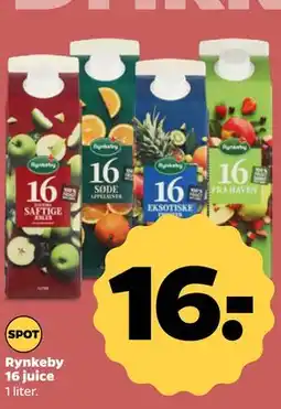 Netto Rynkeby 16 juice tilbud