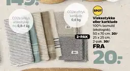 Netto Viskestykke eller karklude tilbud